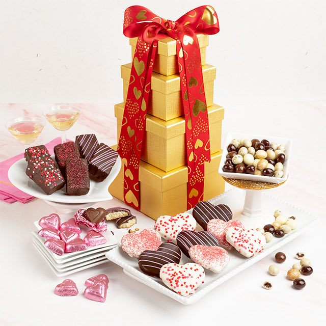 Best selling product  Solid Gold Valentine's Day Tower
