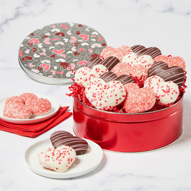 Best selling product  Valentine's Day Cookie Tin